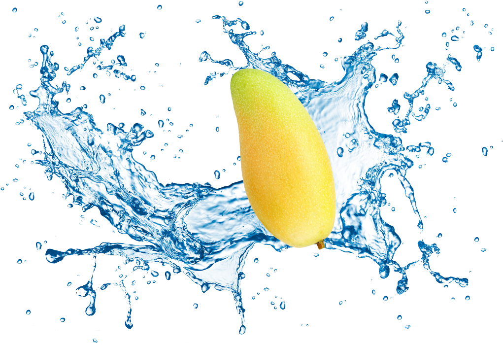 Fruit Water Splash Clipart Computer - Sweet Lemon - Png Download (1377x929), Png Download