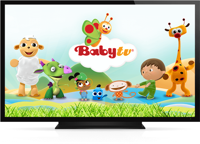 Family Tv Programming - Baby Tv Clipart (829x560), Png Download