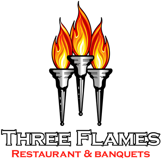 3-flames - Flame Clipart (600x589), Png Download