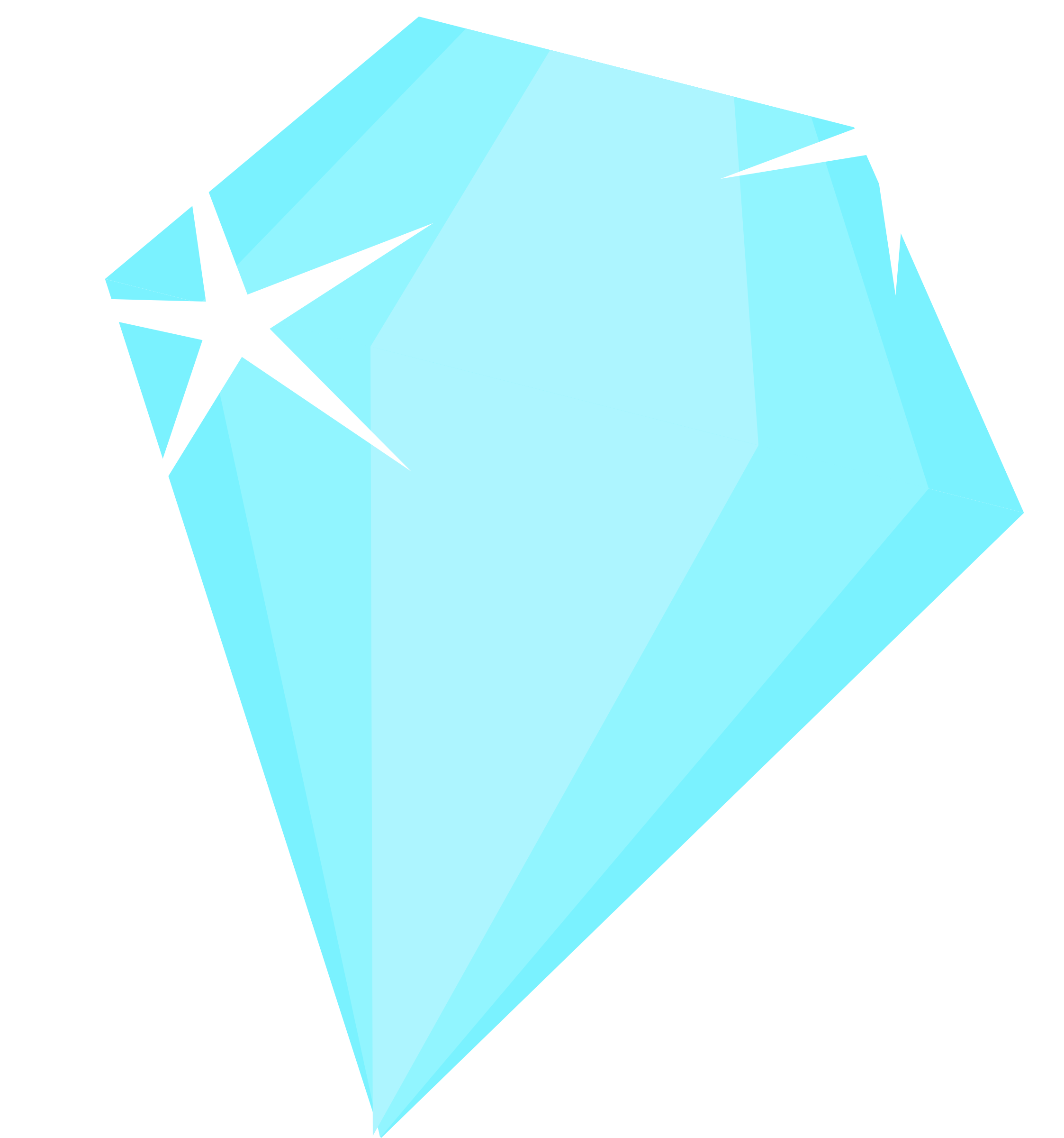 Picture Royalty Free Download Diamonds Teal Frames - Blue Diamond Clip Art - Png Download (2246x2400), Png Download