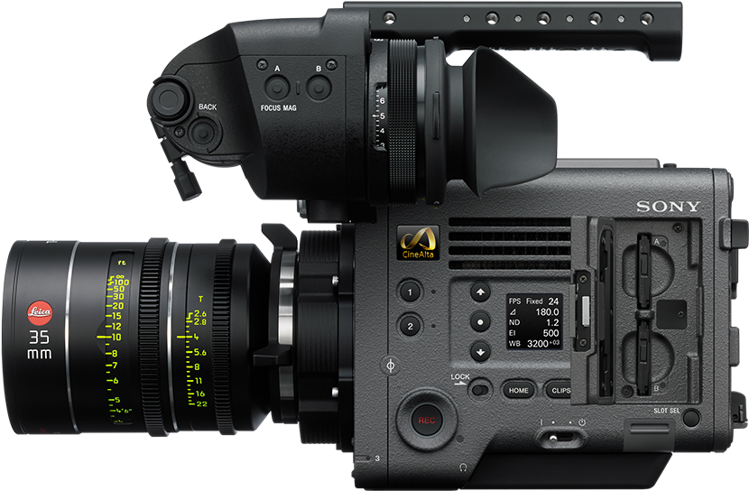 Film Camera Png - Venice Sony Clipart (1379x874), Png Download