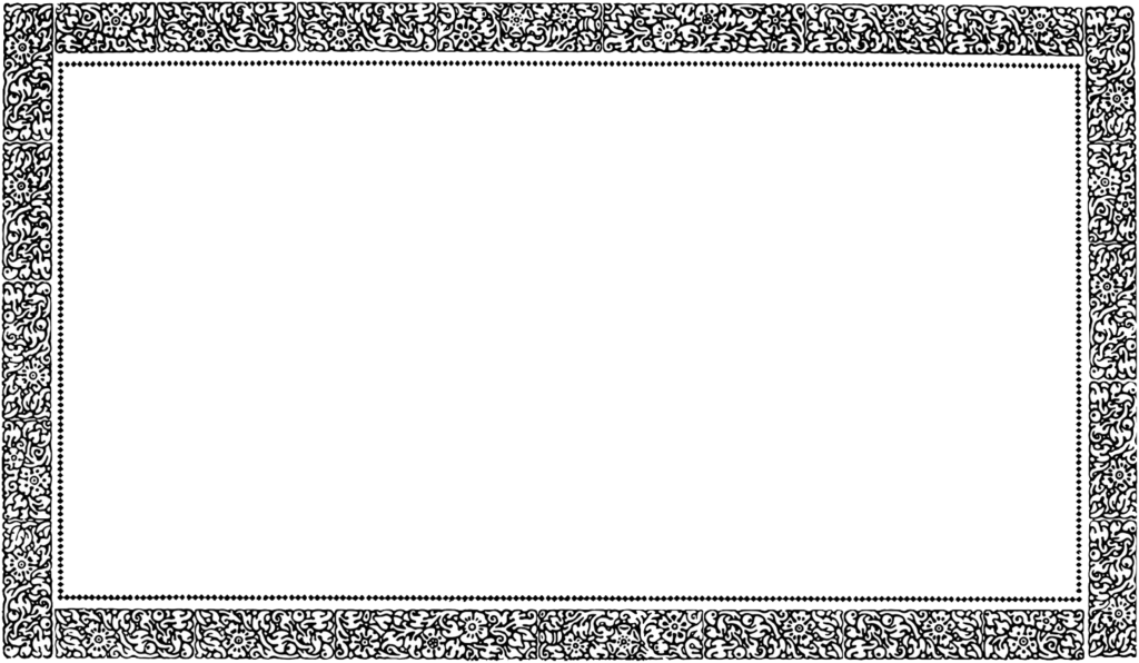 Free Vintage Frame Border Png - Portable Network Graphics Clipart (1024x596), Png Download