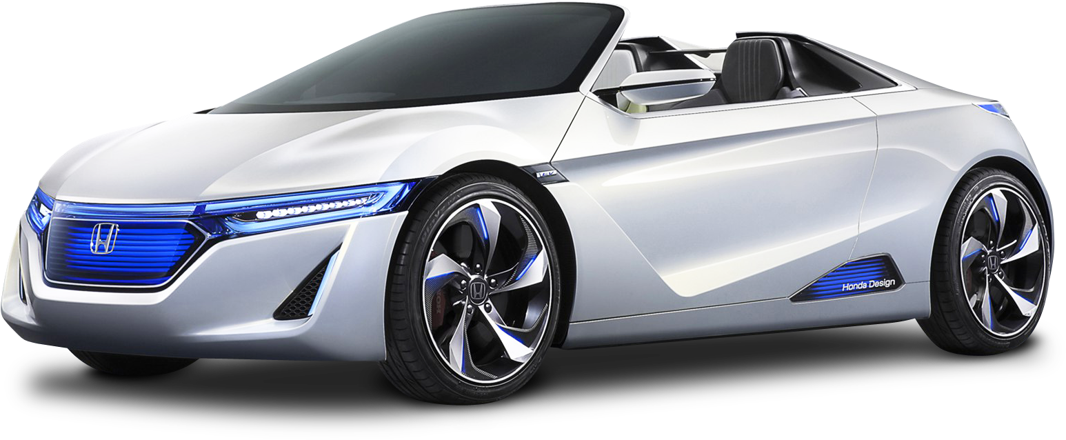 Honda Ev Ster Electric Sports Car Png Image - Honda Ev Ster Concept Clipart (1650x764), Png Download
