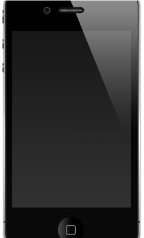 Apple Iphone Png Transparent Images - Smartphone Clipart (640x480), Png Download