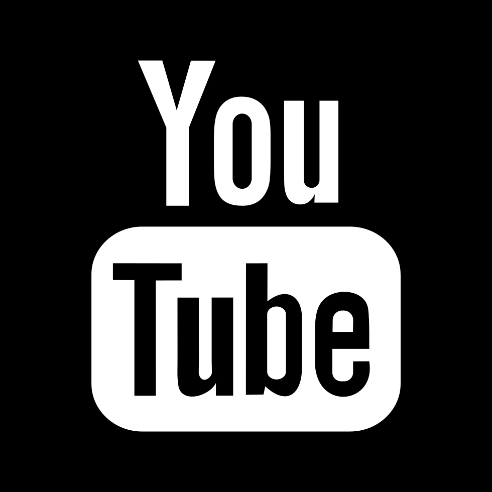 Youtube Logo In A Square Comments - Youtube Logo Black Clipart (980x980), Png Download