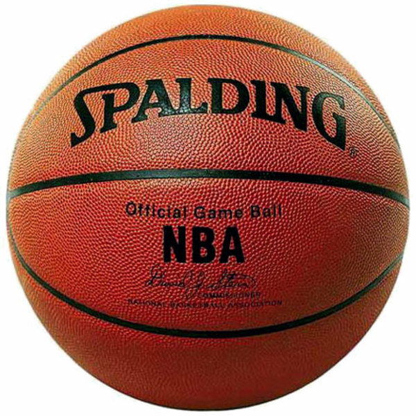 Basketball Ball Transparent Background Png - Spalding Basketball Clipart (600x600), Png Download