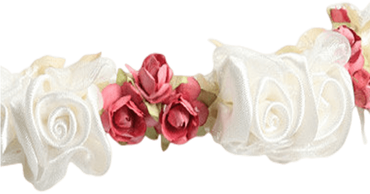 Flower Crown Tumblr Png, Flower Crown Png Tumblr - Transparent White And Pink Flower Crown Clipart (745x1024), Png Download