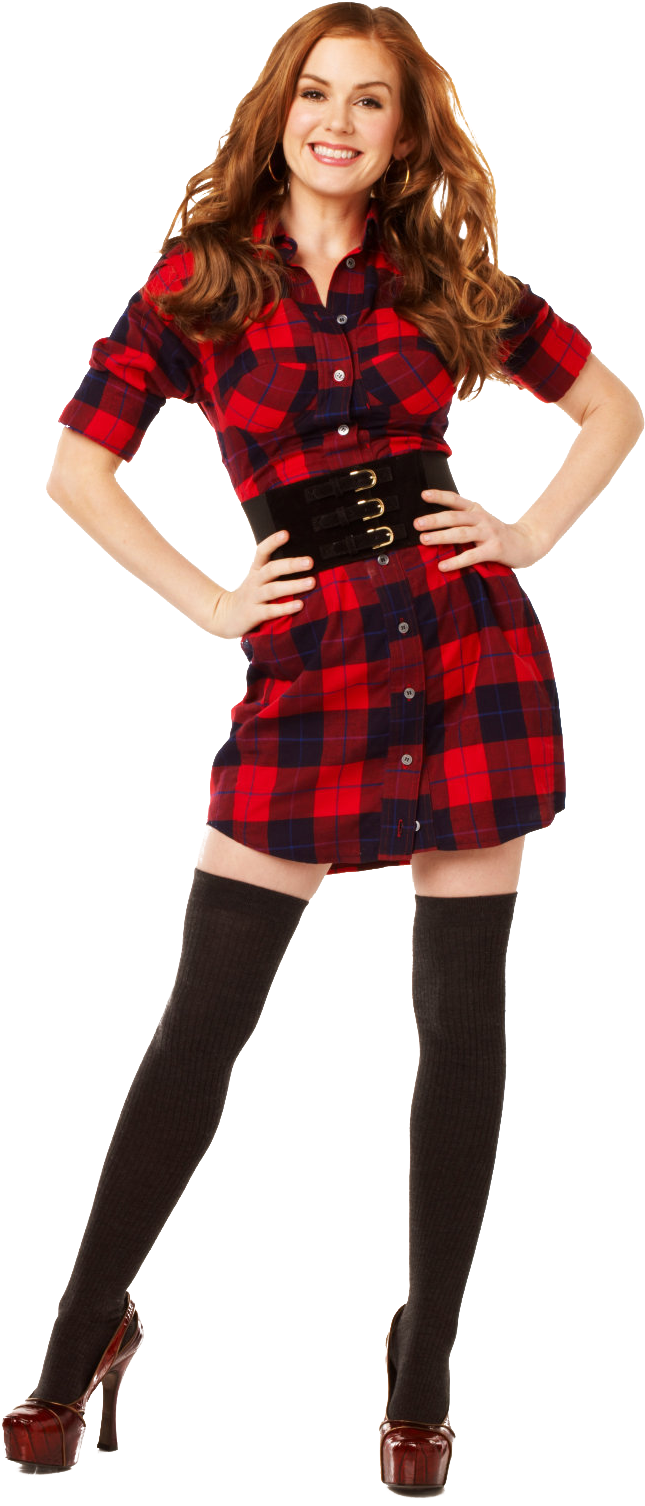 Isla Fisher - Confession Of Shopaholic Looks Clipart (1280x1692), Png Download