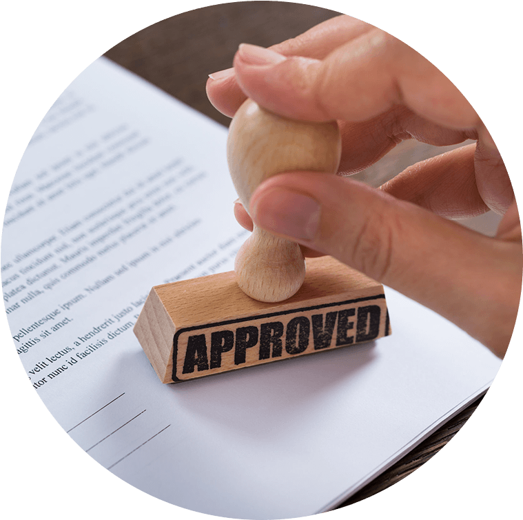 Approval-stamp - Approved Approved Clipart (800x800), Png Download