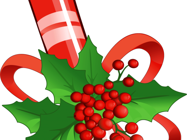 Candy Cane Clipart File - Candy Cane Christmas Decorations Clipart - Png Download (640x480), Png Download