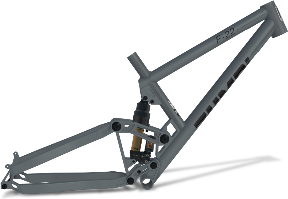 Rama Rowerowa Mtb - Cheap Enduro Bike Frame Clipart (1100x674), Png Download