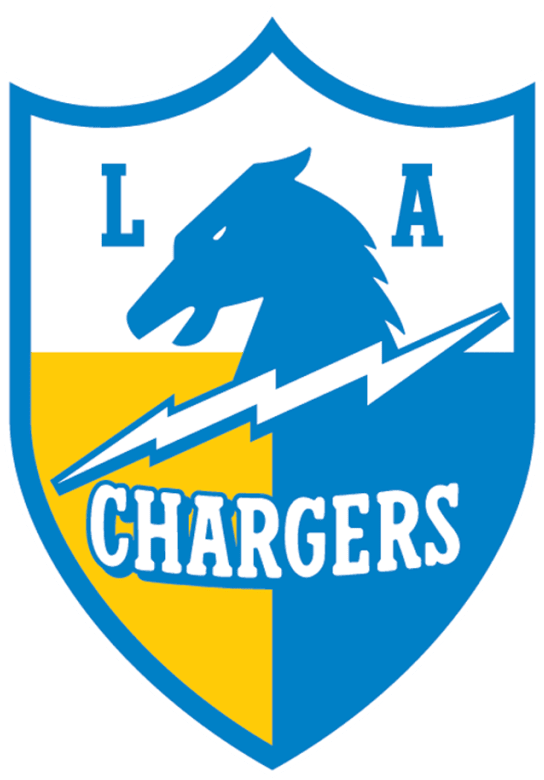 2019 Opponents - Los Angeles Chargers Old Logo Clipart (1280x853), Png Download