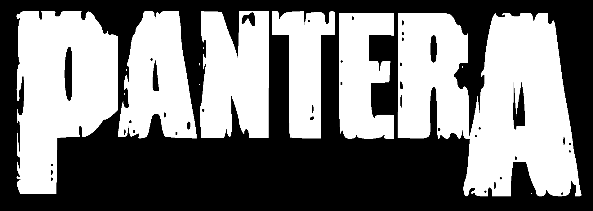 Pantera Logo Png - Metal Band Logo Png Clipart (1912x681), Png Download
