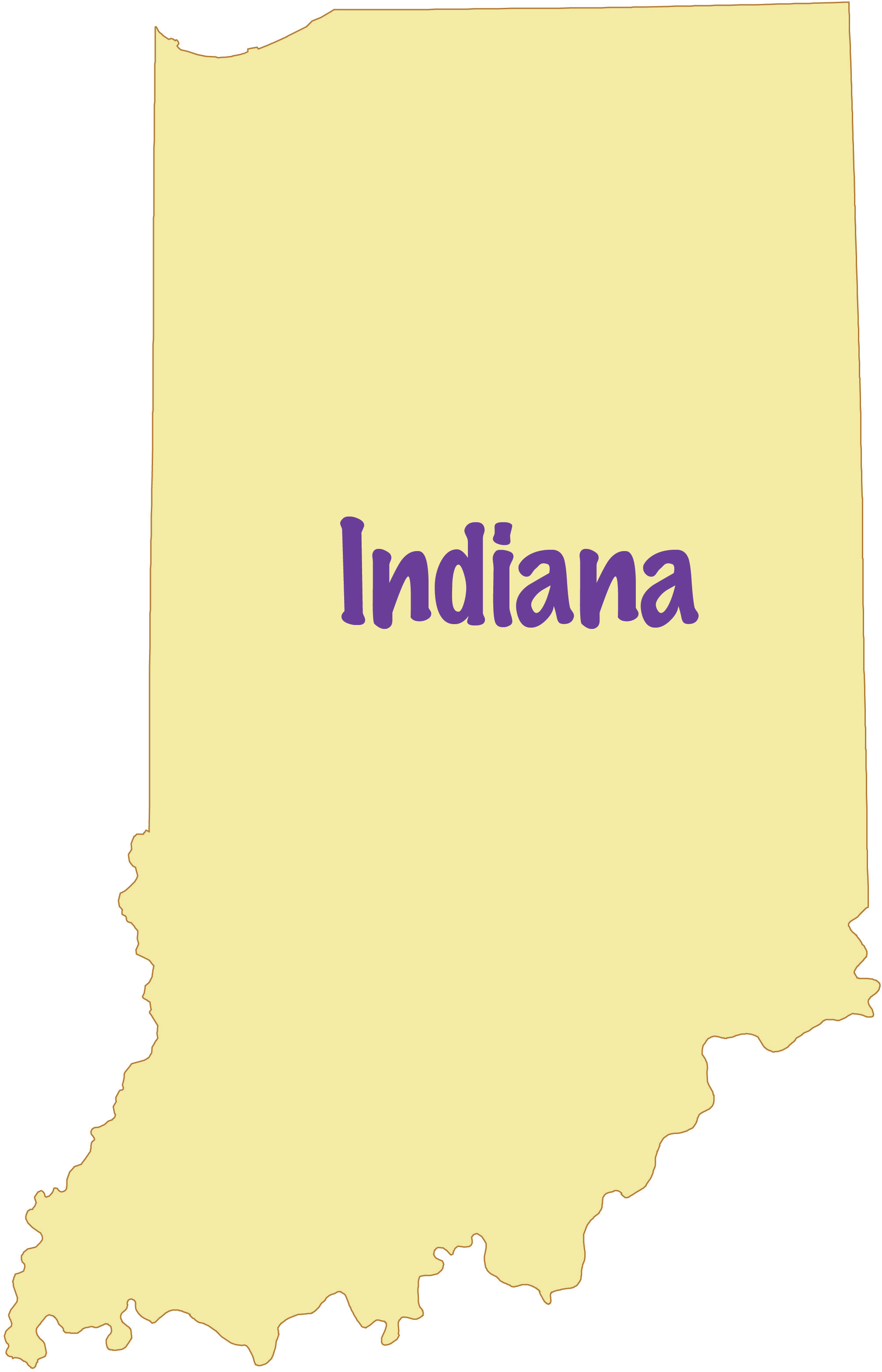 Education Requirements - Indiana Vector Clipart (2082x3180), Png Download