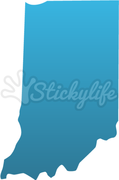Indiana Decal - Illustration Clipart (940x587), Png Download