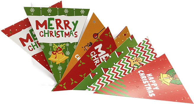 Christmas Banner - Art Paper Clipart (800x800), Png Download