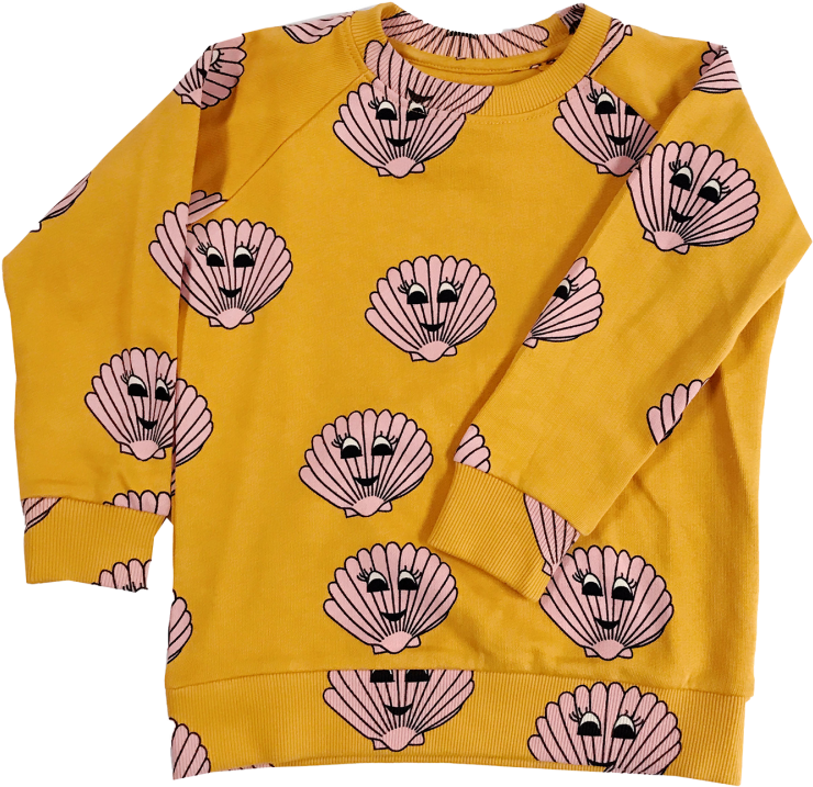 Hugo Loves Tiki Sweatshirt Seashells - Blouse Clipart (960x720), Png Download