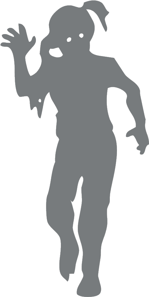 Silhouette , Png Download - Standing Clipart (502x1002), Png Download