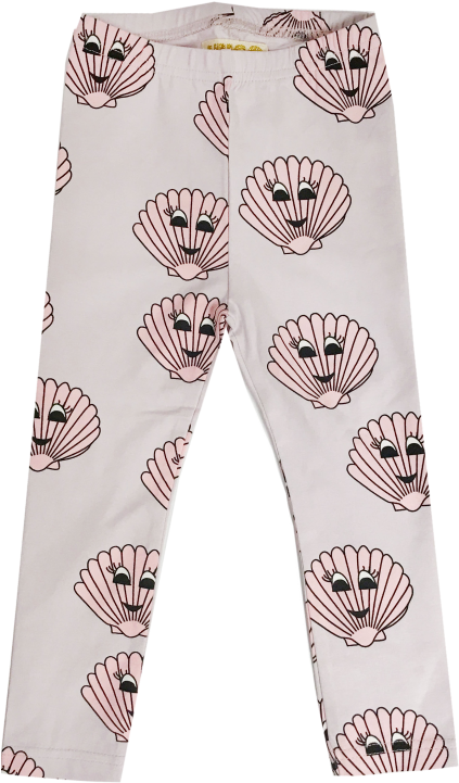 Hugo Loves Tiki Leggings Seashells - Pajamas Clipart (960x720), Png Download