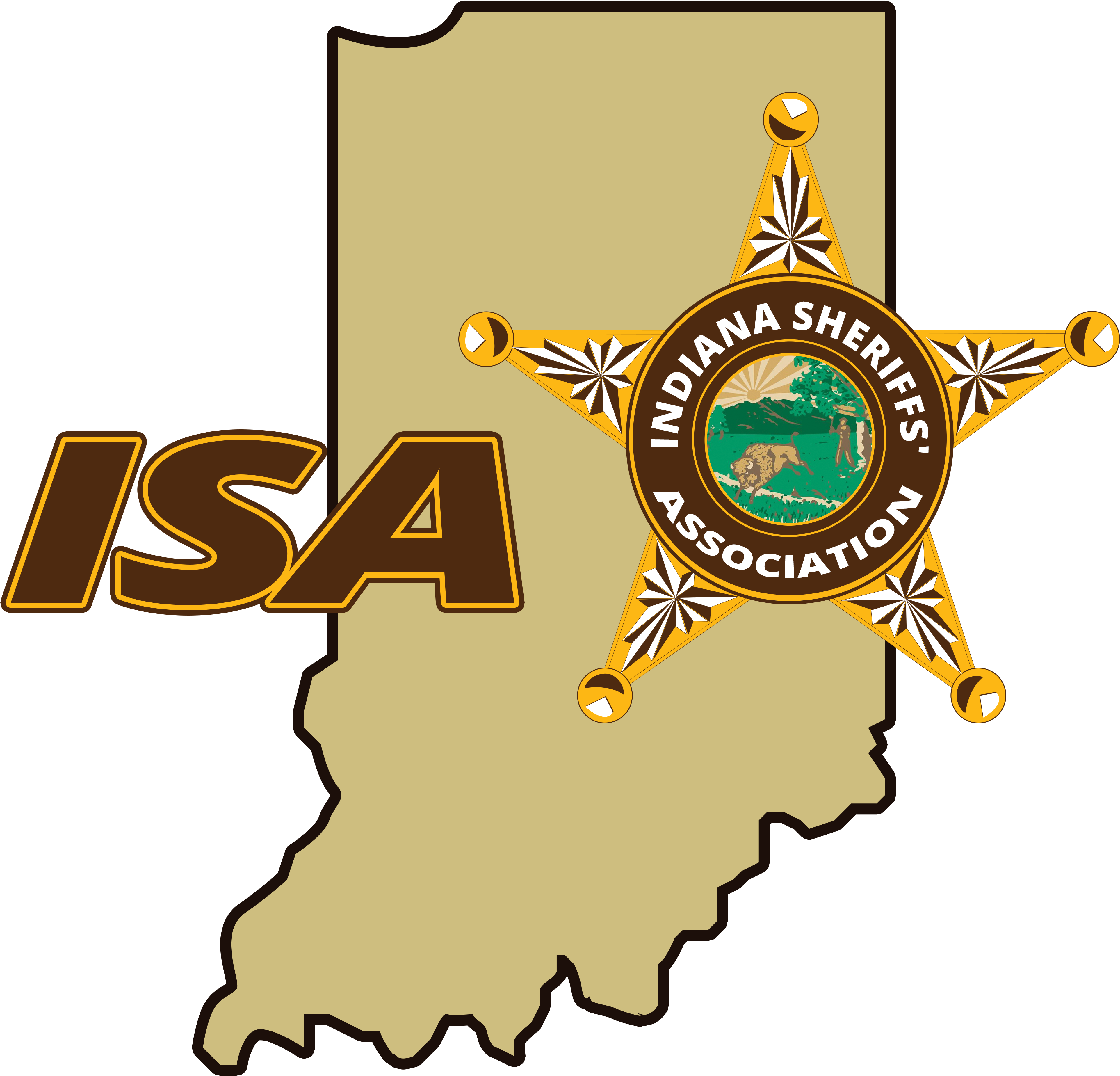 Indiana Png - Indiana Sheriffs Association Clipart (4375x4042), Png Download