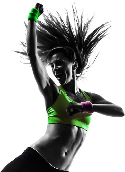Zumba, El Origen - Cardio Zumba Clipart (500x669), Png Download