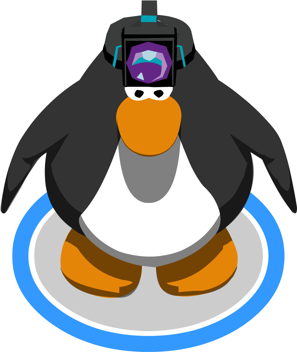 Wikia Is A Free To Use Site That Makes Money From Advertising - Club Penguin Blue Penguin Clipart (1103x1270), Png Download