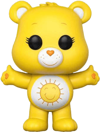 Funko Pop Care Bears Funshine Bear 1 - Care Bears Pop Chase Clipart (709x709), Png Download