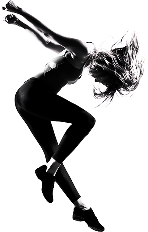 Zumba - Zumba Black And White Clipart (479x751), Png Download