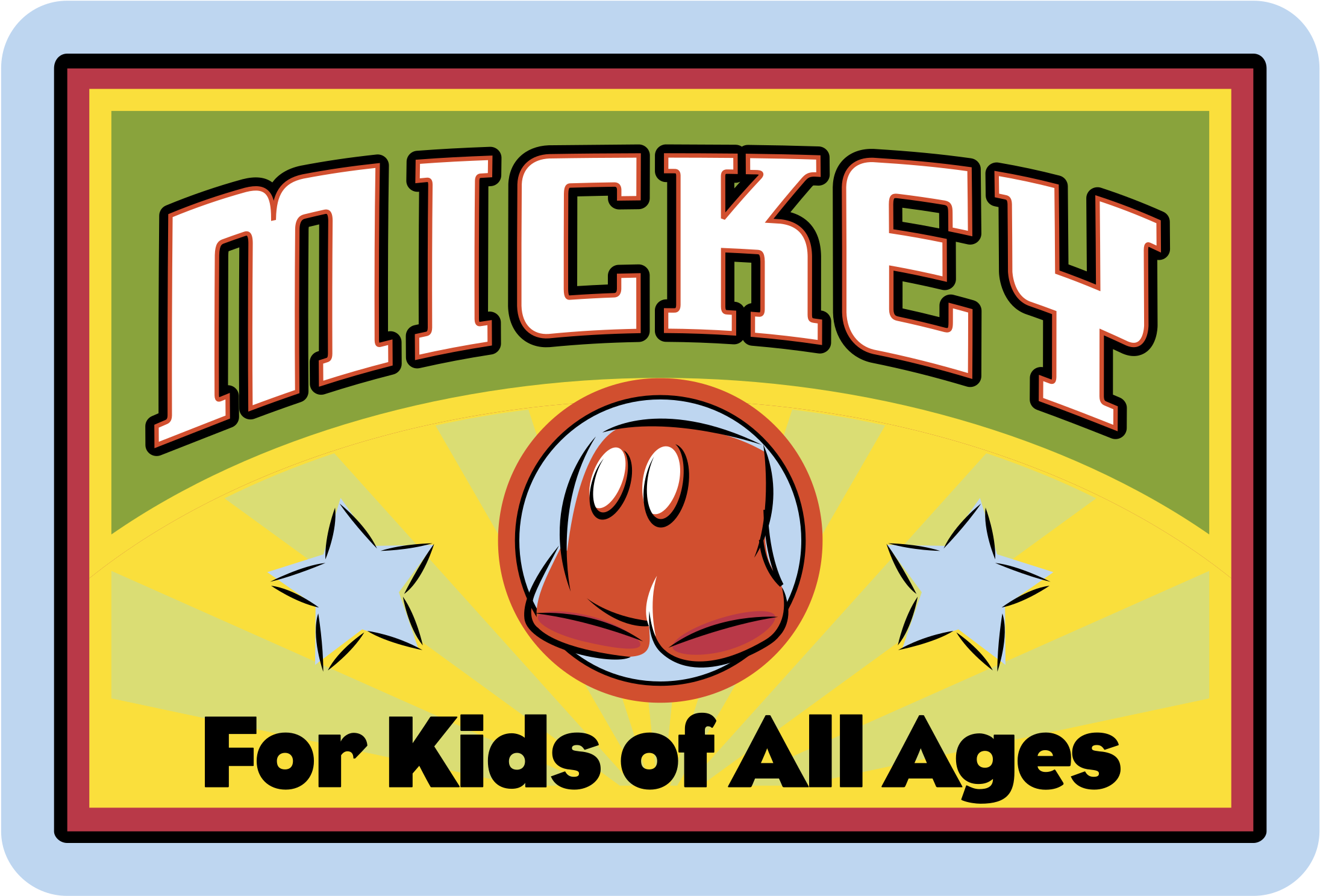 Mickey Mouse Logo Png Transparent - Emblem Clipart (2400x2400), Png Download