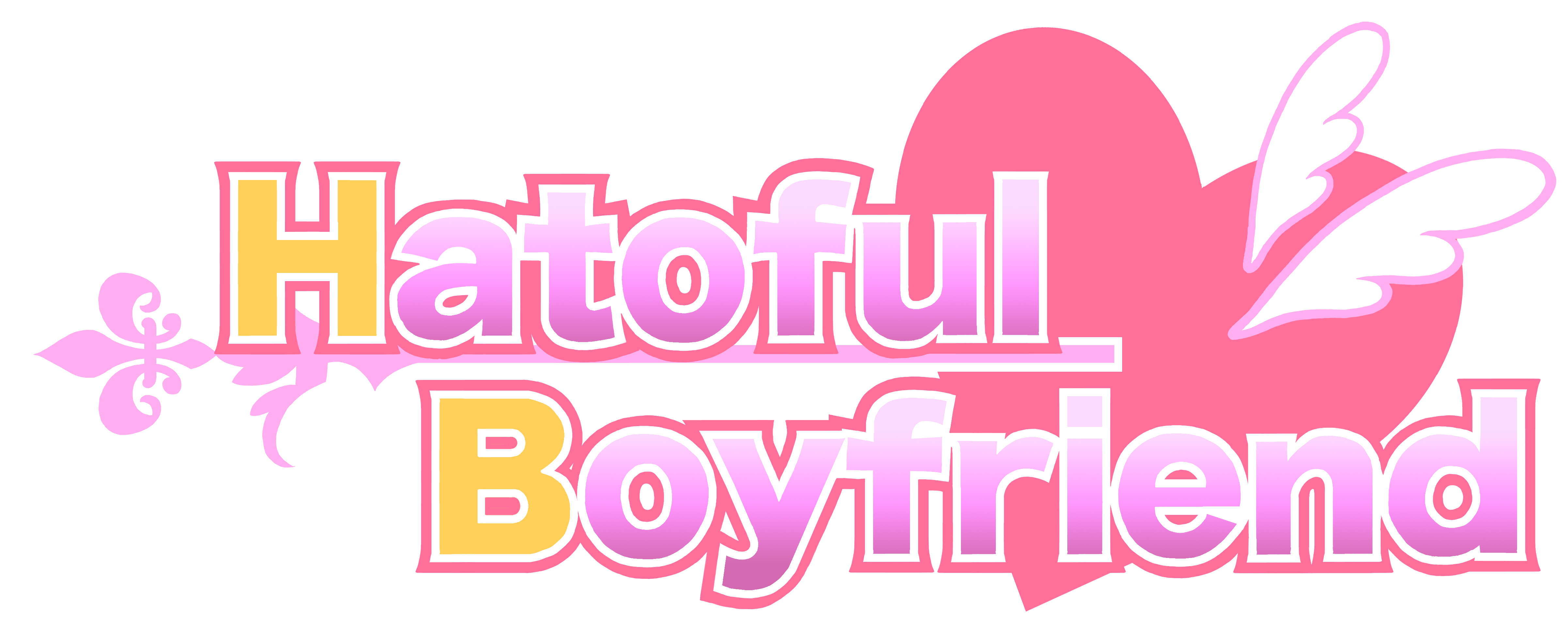 Hatoful Boyfriend - Hatoful Boyfriend Logo Clipart (4804x1975), Png Download