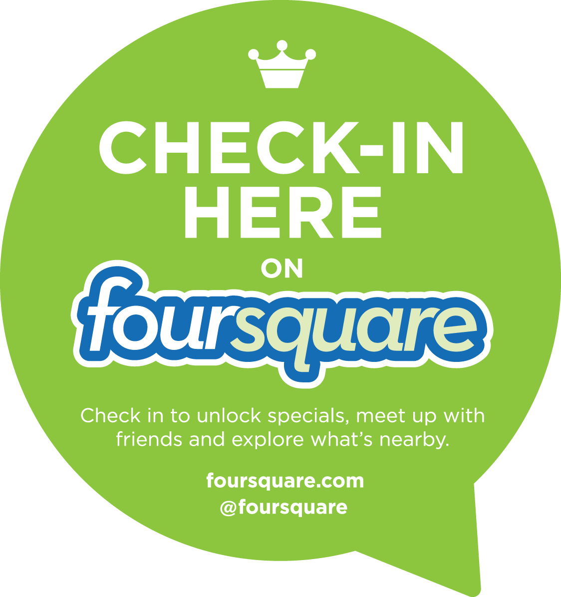 Foursquare Offering Free Movie Tickets At Comic Con - Check In For Discount Clipart (1124x1196), Png Download