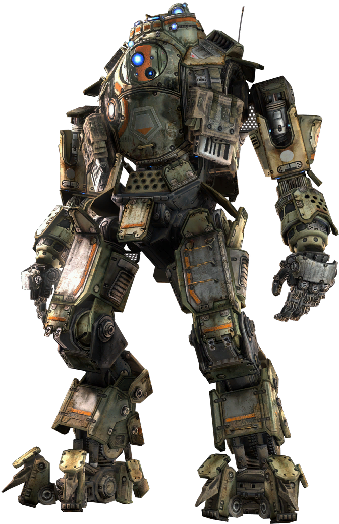 Titanfall 2 Png - Titan From Titanfall Clipart (920x1080), Png Download