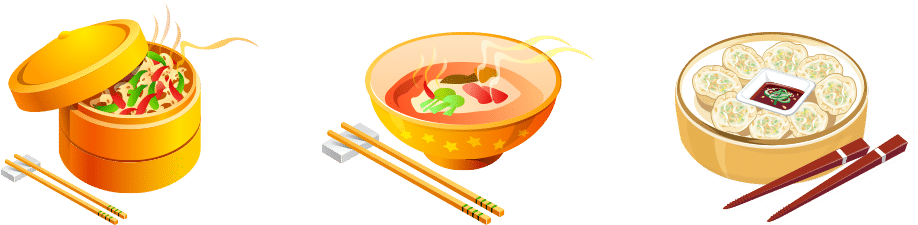 Food Icons Tae Fu - Food Vector Clipart (940x446), Png Download
