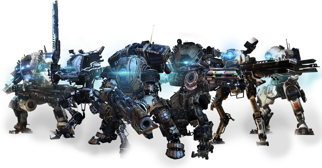 Titanfall 2 Titans Pngs , Png Download Clipart (1281x668), Png Download