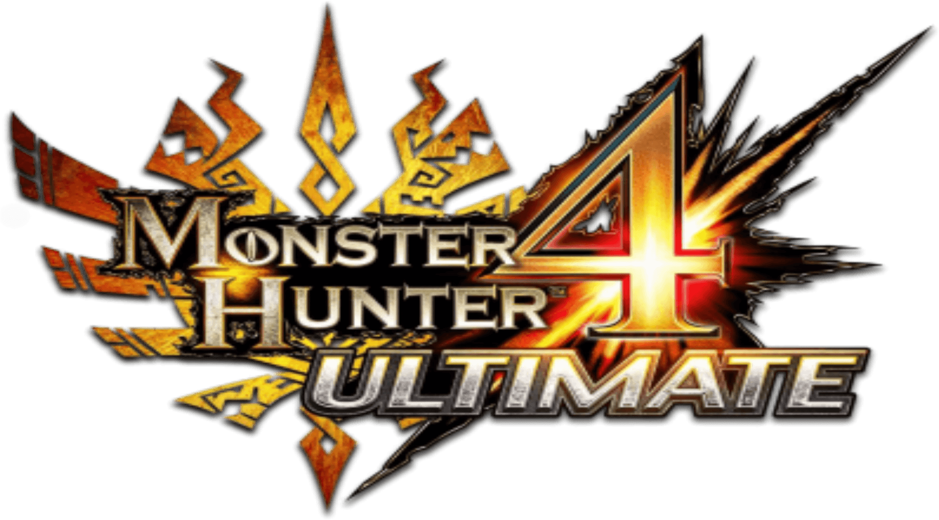Capcom Partners With Six Flags To Bring Monster Hunter - Monster Hunter 4 Ultimate Title Clipart (1920x1080), Png Download