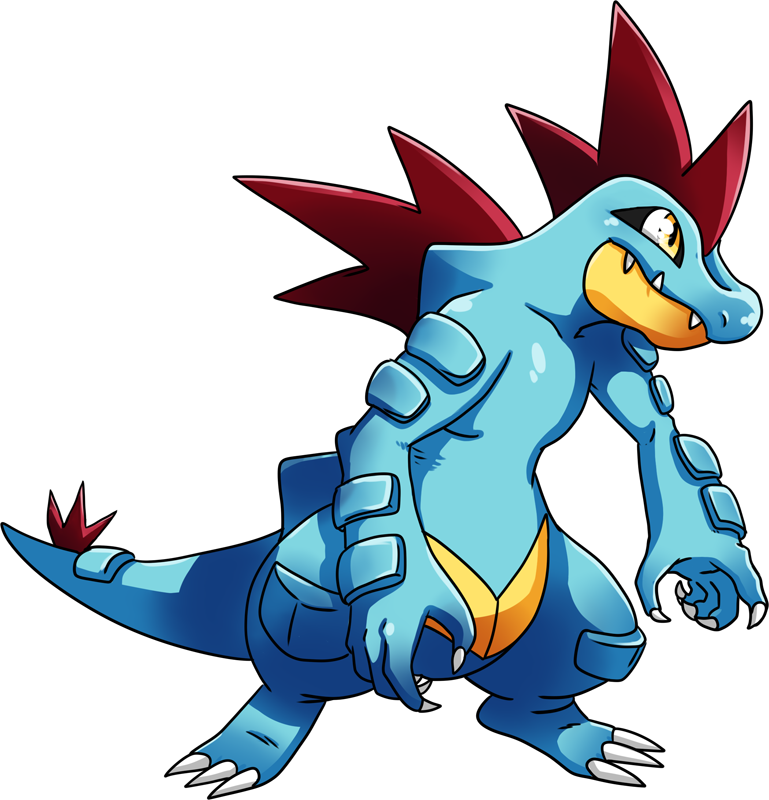 33,730,000 Exp - Pokemon Feraligatr Png Clipart (769x800), Png Download