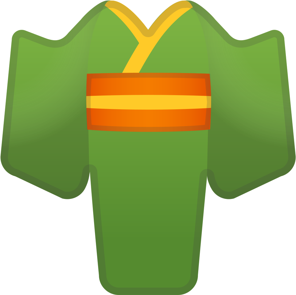 Download Svg Download Png - Kimono Emoji Clipart (1024x1024), Png Download