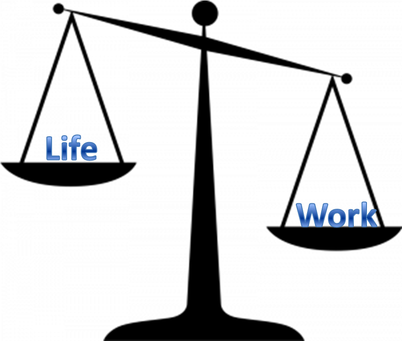 Work Life Balance Clipart - Scales Of Justice Clip Art - Png Download ...