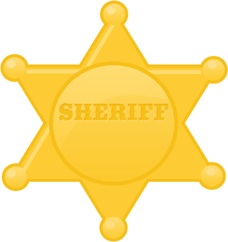 1080 X 1080 5 1 - Deputy Sheriff Badge Black And White Clipart (1080x1080), Png Download