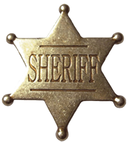 Sheriff Badge Png Transparent Image - Sheriff Badge Vector Clipart (1000x800), Png Download