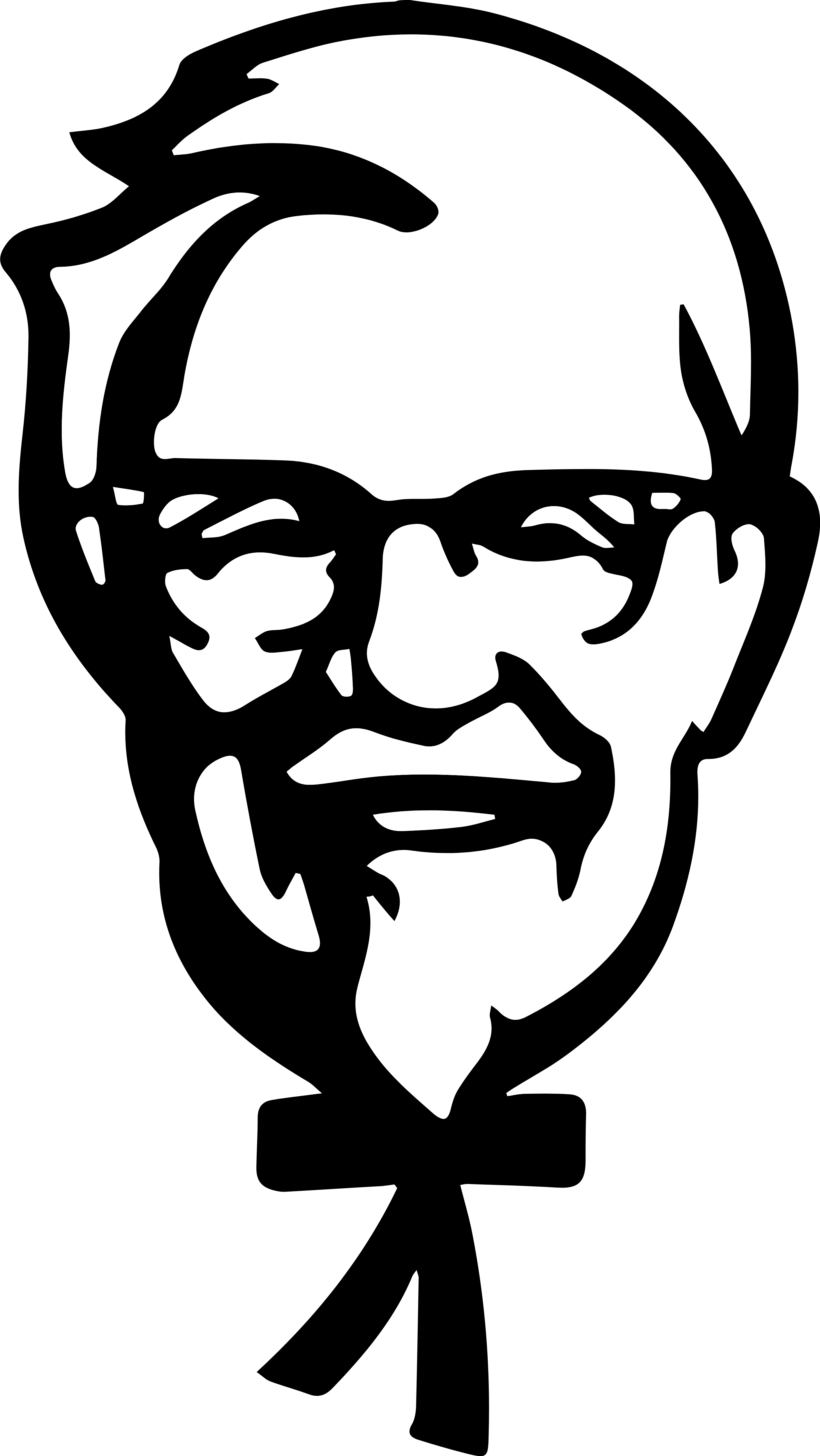 Kfc Logo, Chicken, Svg - Kfc Logo Clipart (2815x5000), Png Download