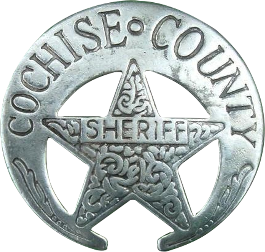 Cochise County Sheriff Badge - Emblem Clipart (1000x1000), Png Download