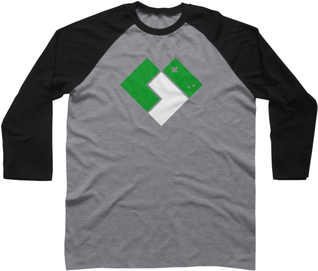 Clintus Heart Baseball Tee - Logo Baseball Tee Clipart (650x650), Png Download