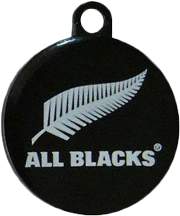 All Blacks Dog Id Tag - All Blacks Clipart (600x600), Png Download