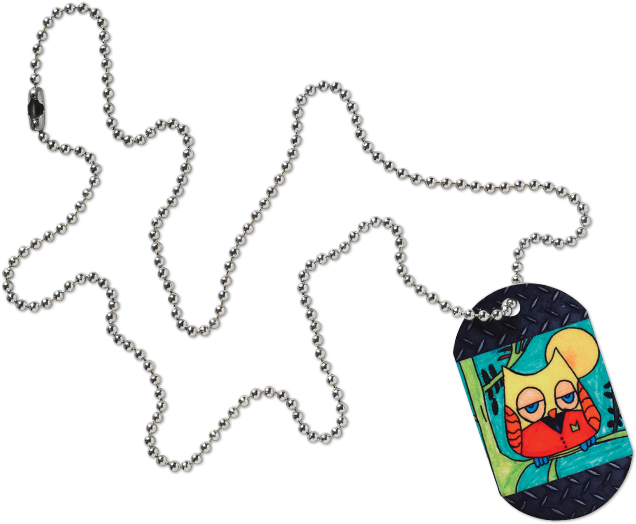 Picture Of Dog Tag Picture Of Dog Tag - Cartoon Clipart (800x600), Png Download