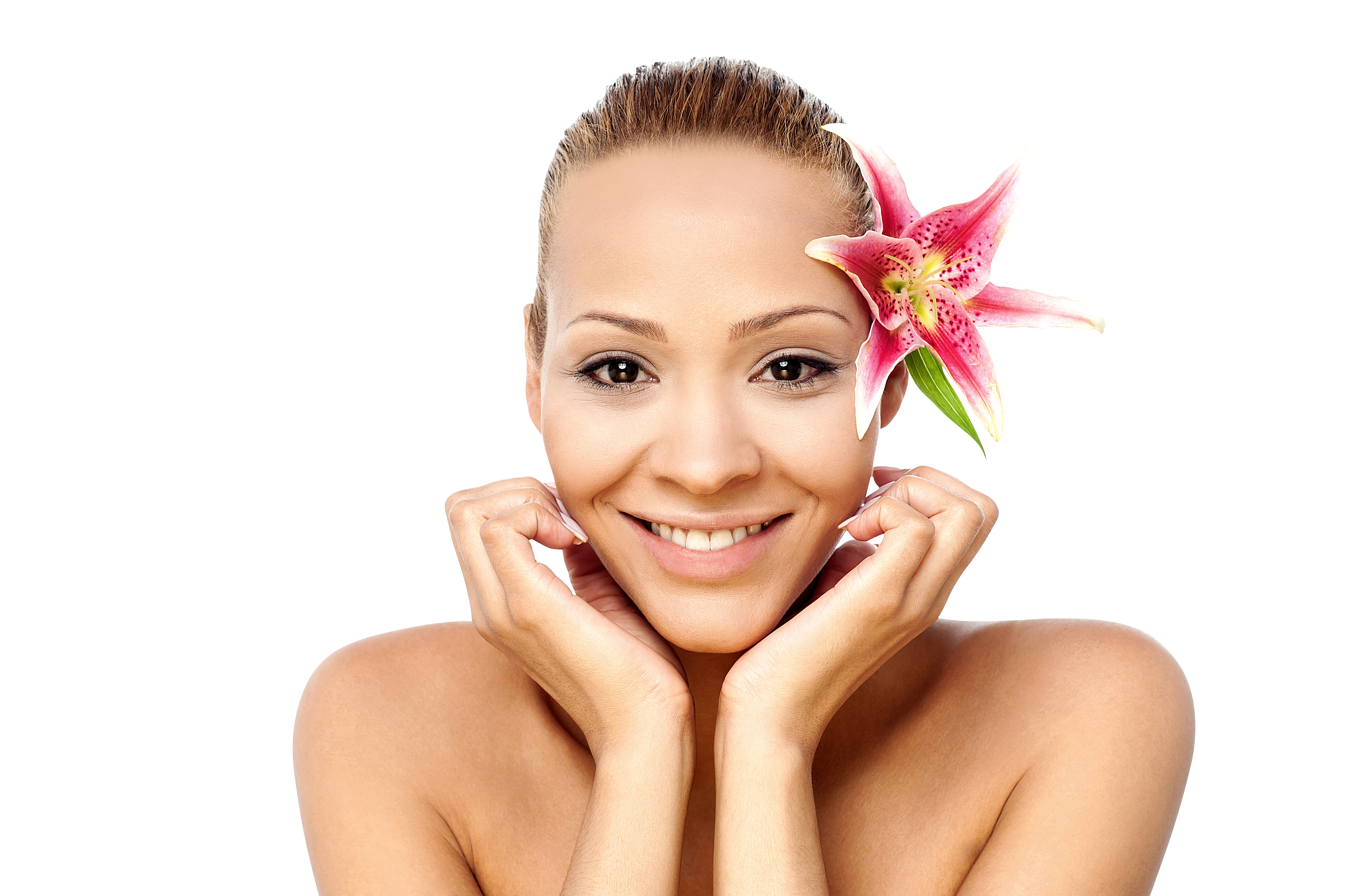 Beautiful Girl - Skin Beauty Girl Png Clipart (4256x2832), Png Download