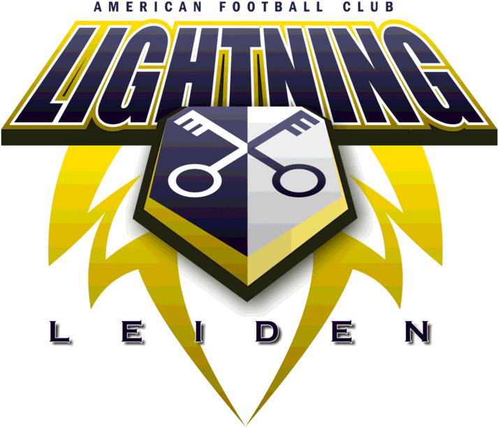 Lightning Logo - American Football Lightning Leiden Clipart (720x651), Png Download