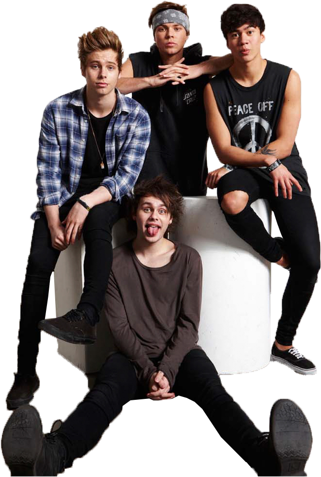 5sos Png - 5 Seconds Of Summer Clipart (725x1090), Png Download