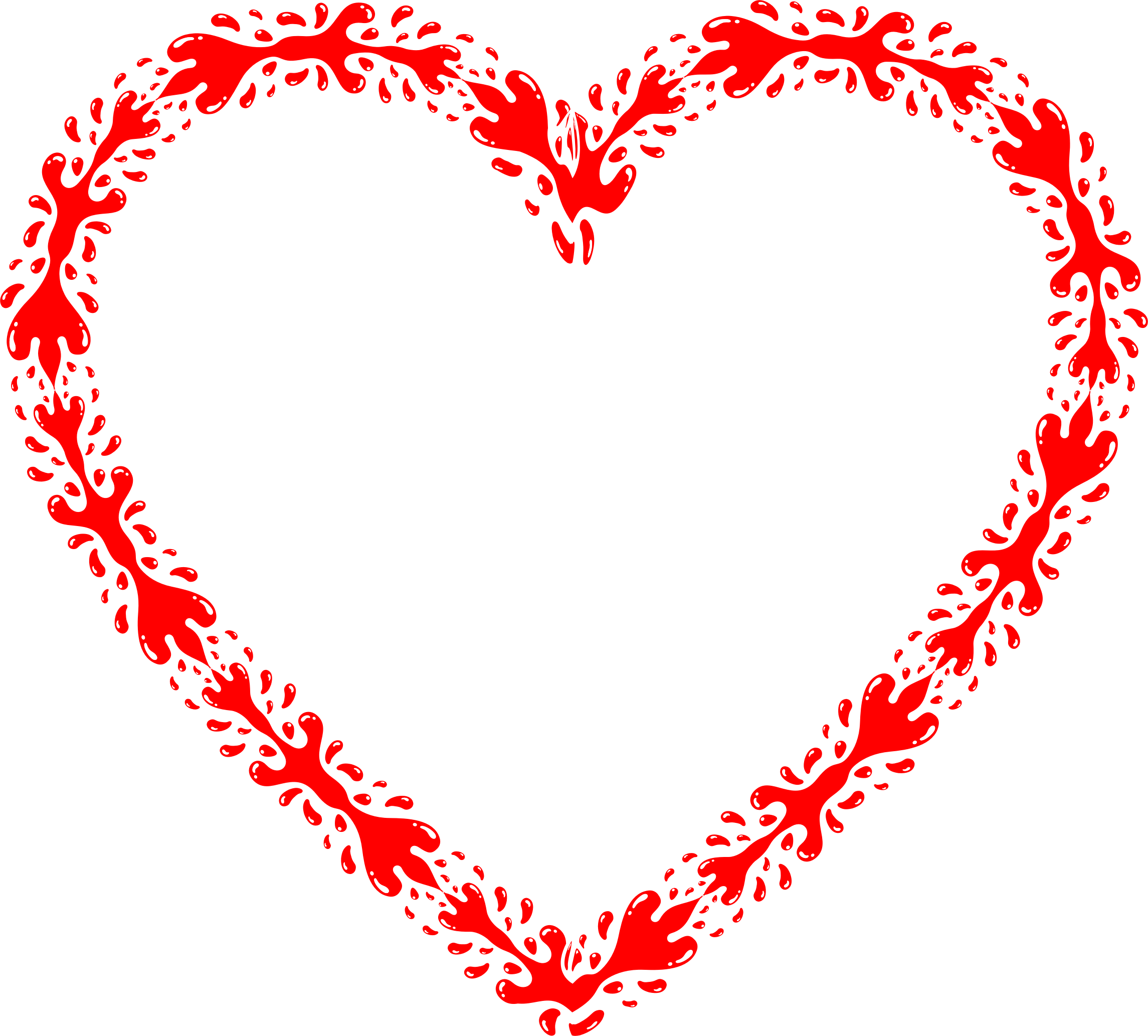 Big Image - Heart Blood Clipart - Png Download (2290x2066), Png Download