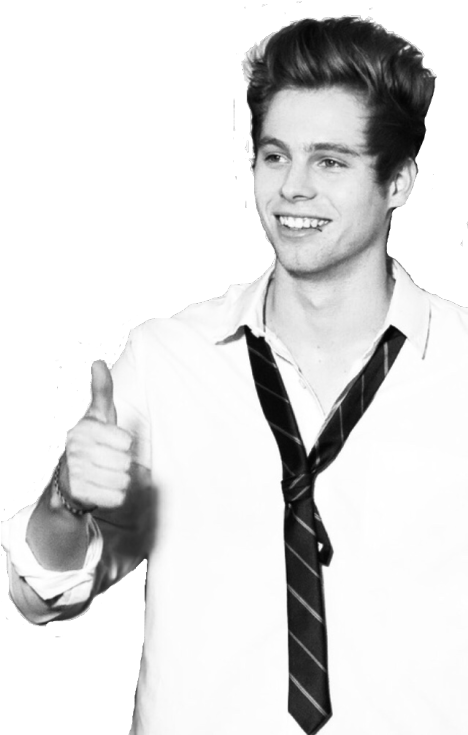 5sos Tumblr Wallpaper - Luke Hemmings Transparent Clipart (467x750), Png Download